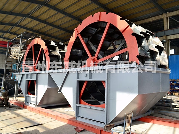 淡化海沙洗沙機（jī）組裝（zhuāng）