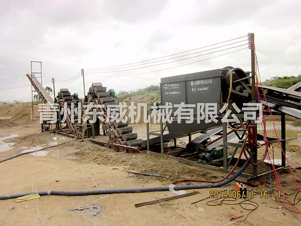 海沙淡化洗沙機生產線解決方（fāng）案