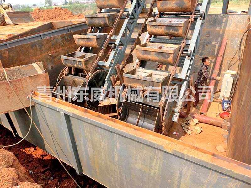 挖鬥式海沙淡化洗沙機