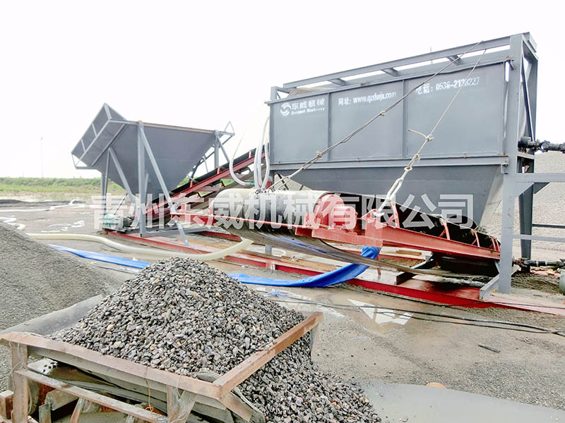 連雲港洗石機應用現（xiàn）場