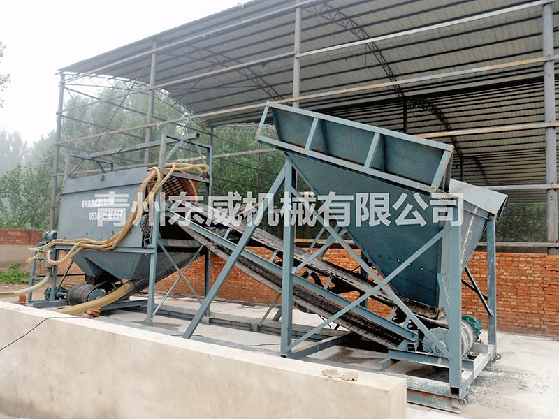 天津洗石（shí）機應用現（xiàn）場