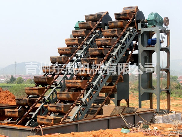 大型挖鬥洗沙機