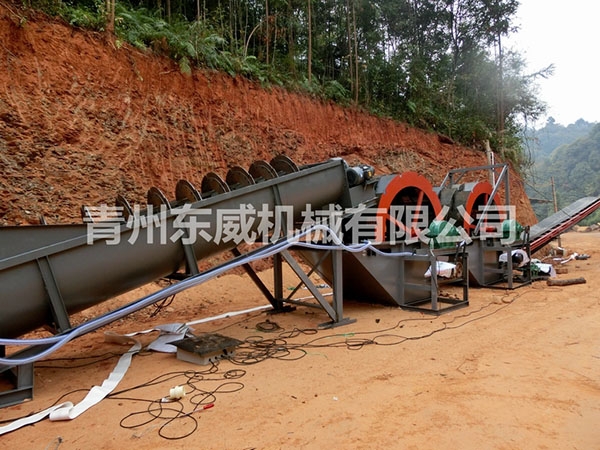 100噸(dūn)3次輪式(shì)洗沙機