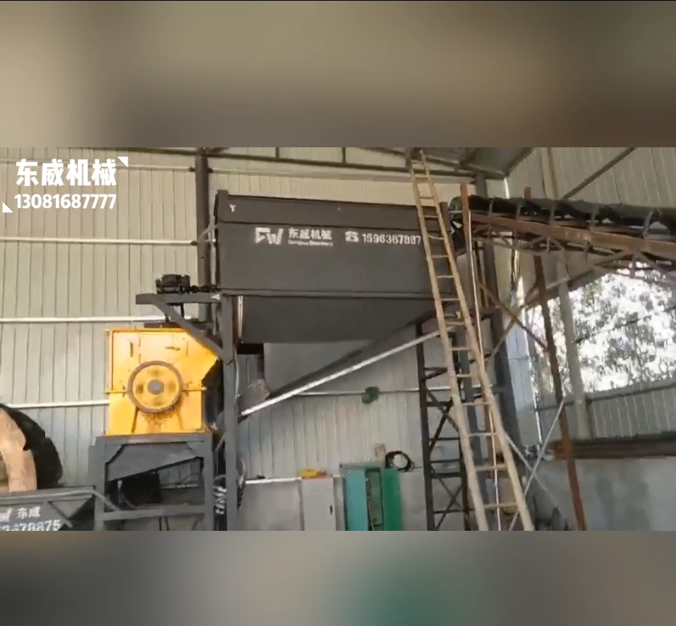 破碎洗沙（shā）機生（shēng）產線現場視頻（pín）